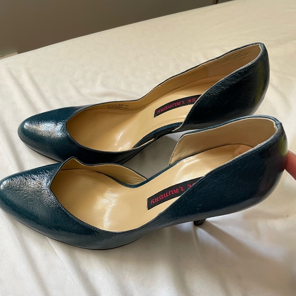 Dark Aqua Heels - Chinese Laundry brand Size 8 - Picture 2 of 5